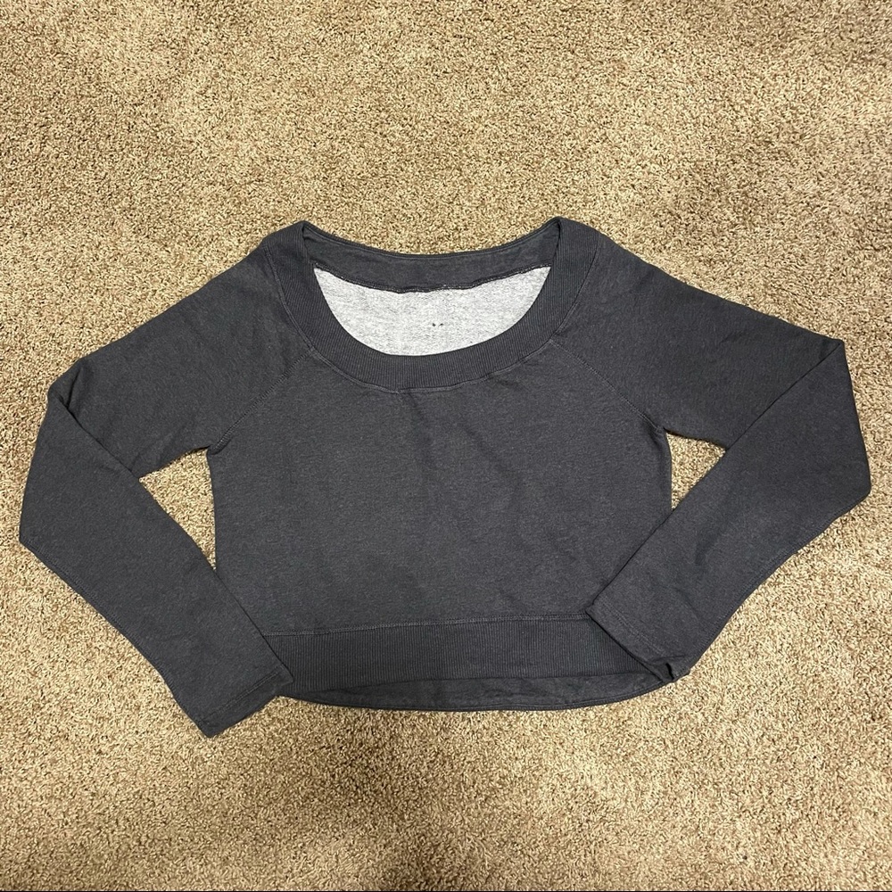 Lululemon cropped sweatshirt